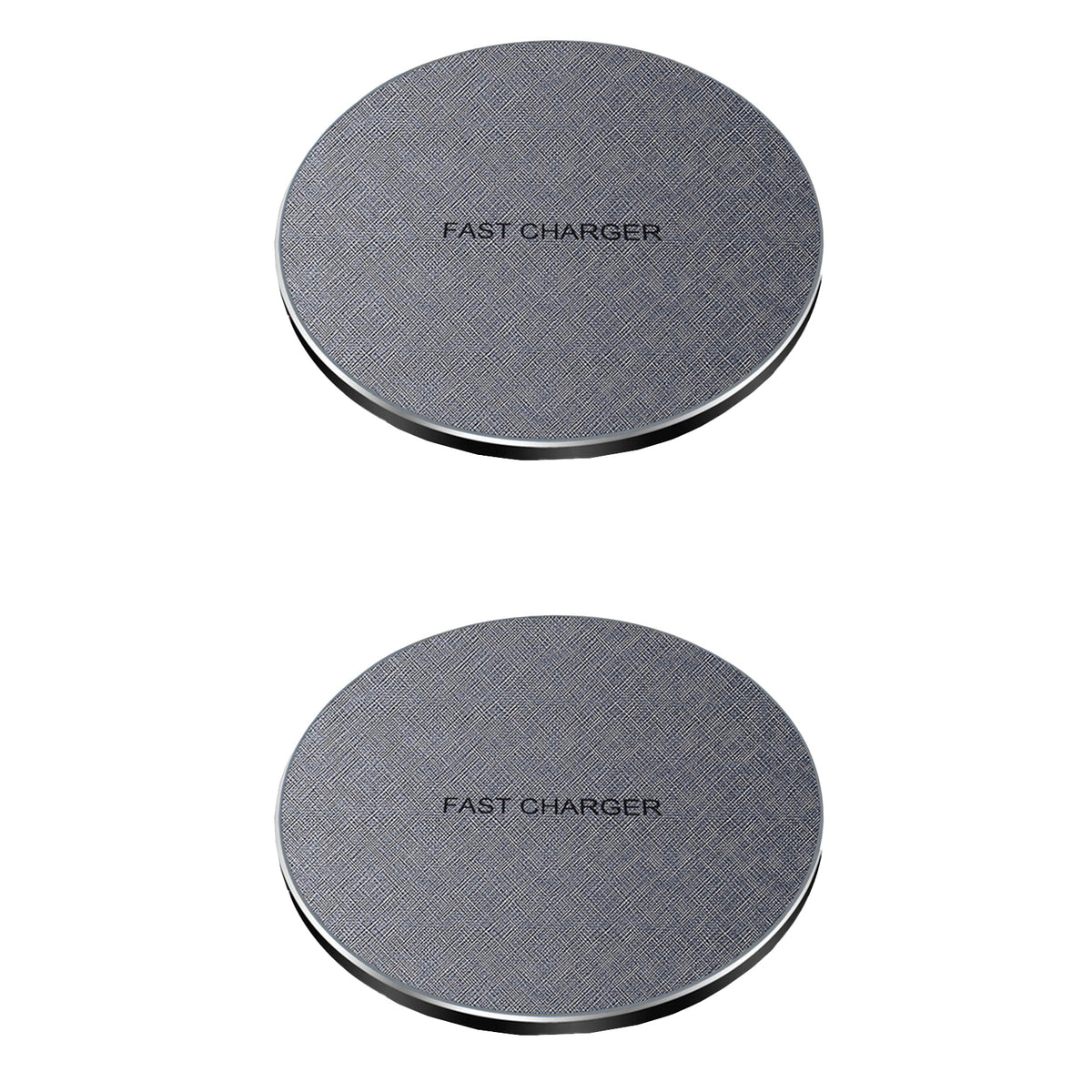 2X 15W Qi Wireless USB Fast Charging Mat Charging Station Charging Pad Dock