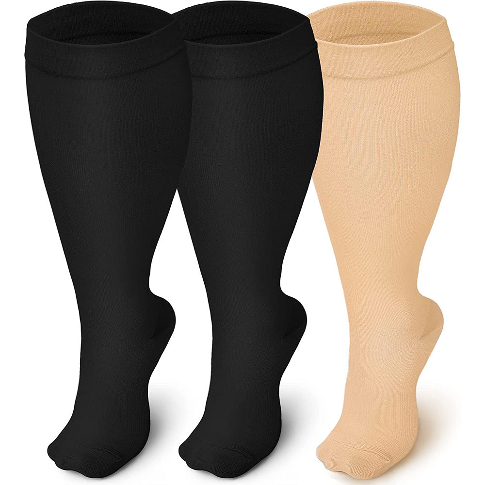 3 Pairs Unisex Plus Size Socks-Style A