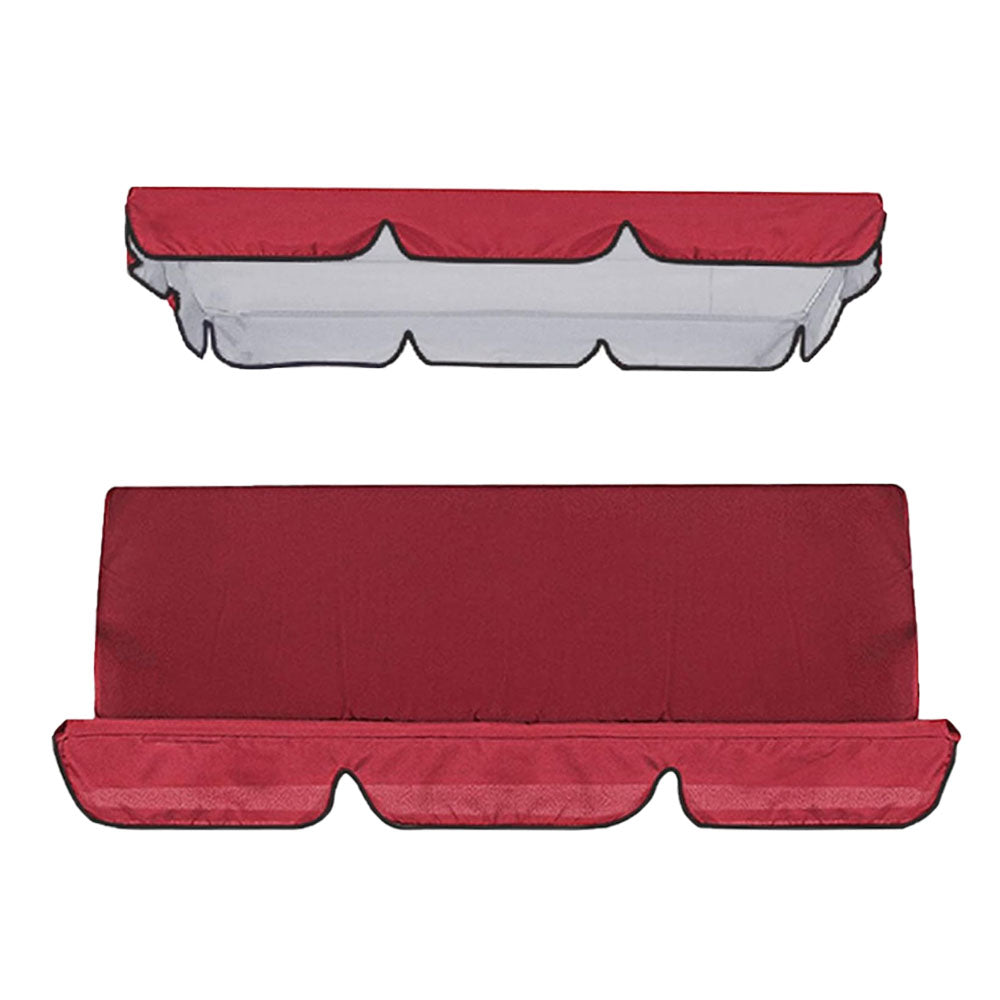 Waterproof Swing Canopy Replacement Swing Seat Sun Shade Cover with Seat Cover