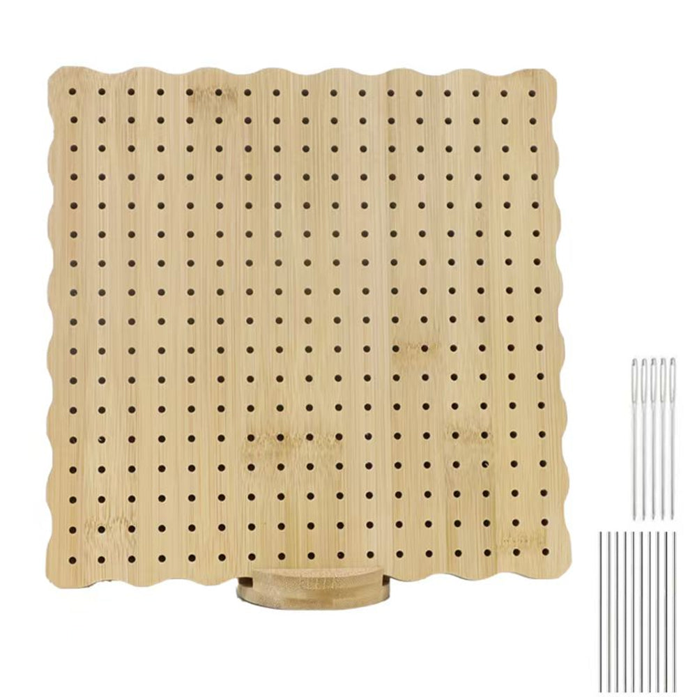Wooden Blocking Board for Knitting and Crochet with Pins and Needles