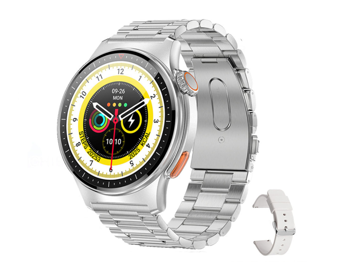 Smart Watch GPS Tracker with Blood Pressure Monitor Waterproof Fitness Tracker