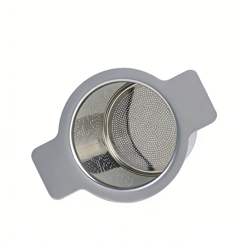 Stainless Steel Tea Strainer with Handles and Lid Fine Mesh Tea Infuser