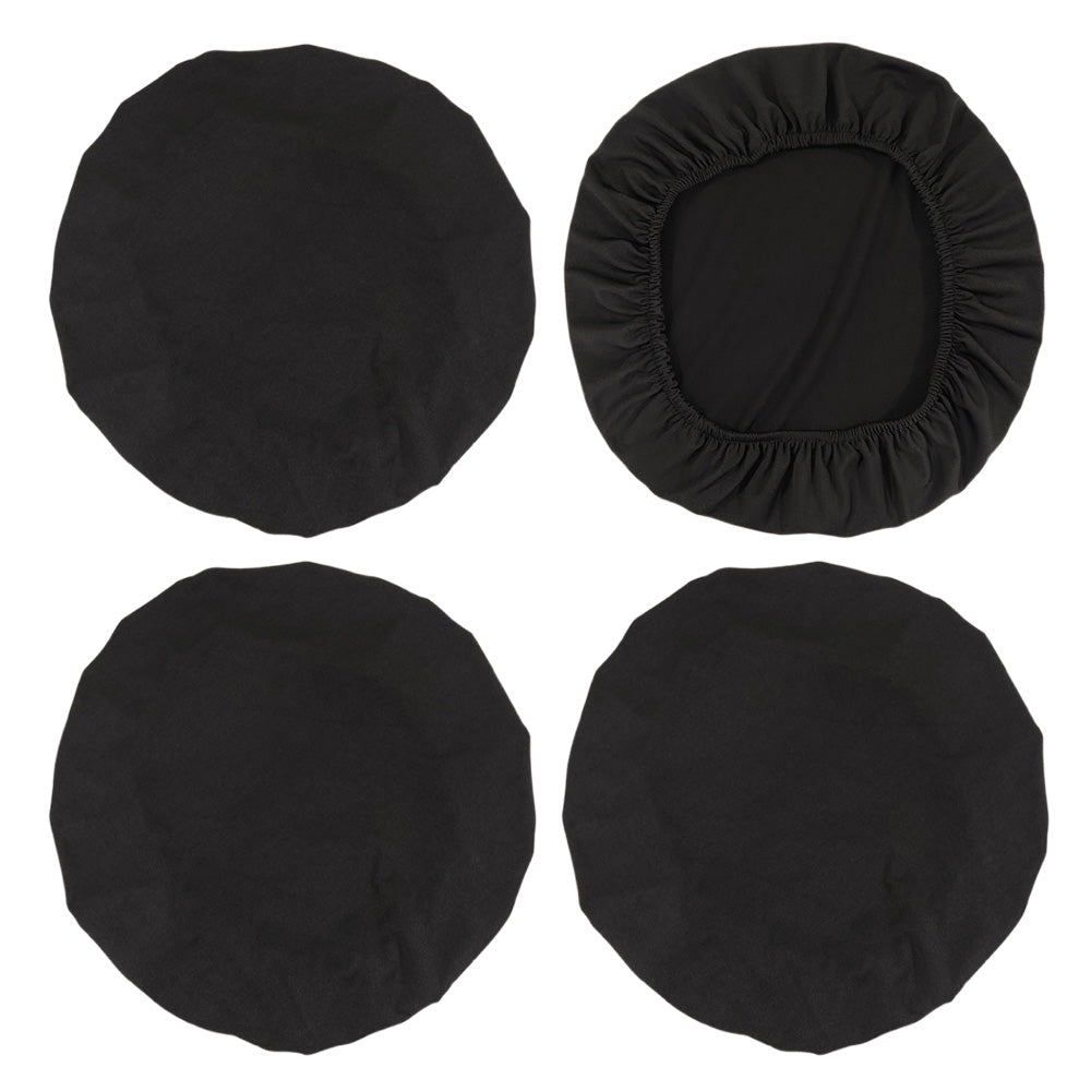 4 Piece Stretch Removable Dining Chair Seat Cushion Slipcovers for Decor