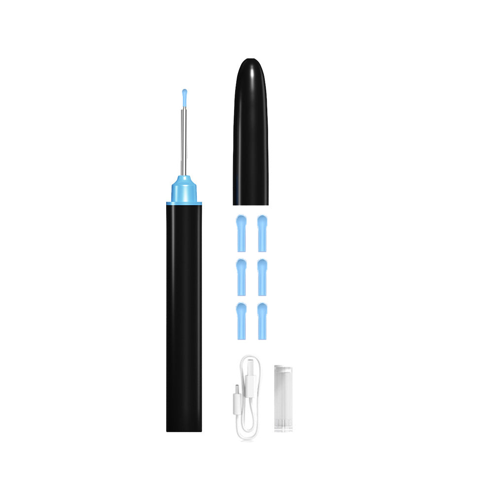 Wireless Ear Wax Removal Visual Ear Pick 6 LED Endoscope Otoscope Camera HD USB Charging