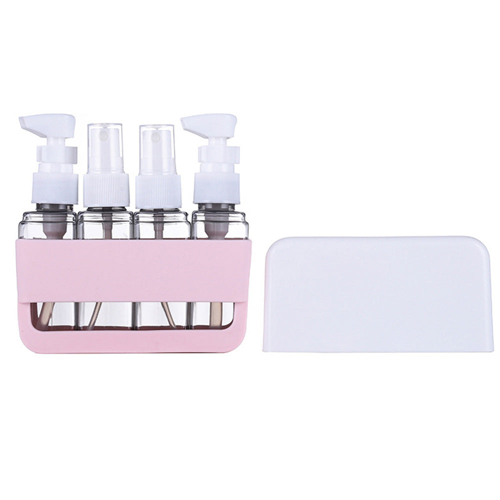 Portable 4-in-1 Travel Bottle Set for Toiletries