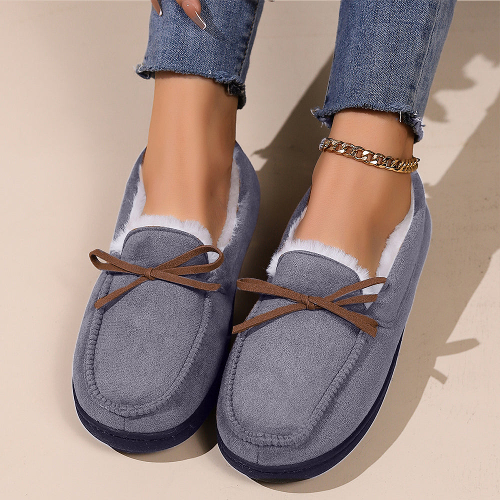 Women's Winter Warm Synthetic Fleece Slipper