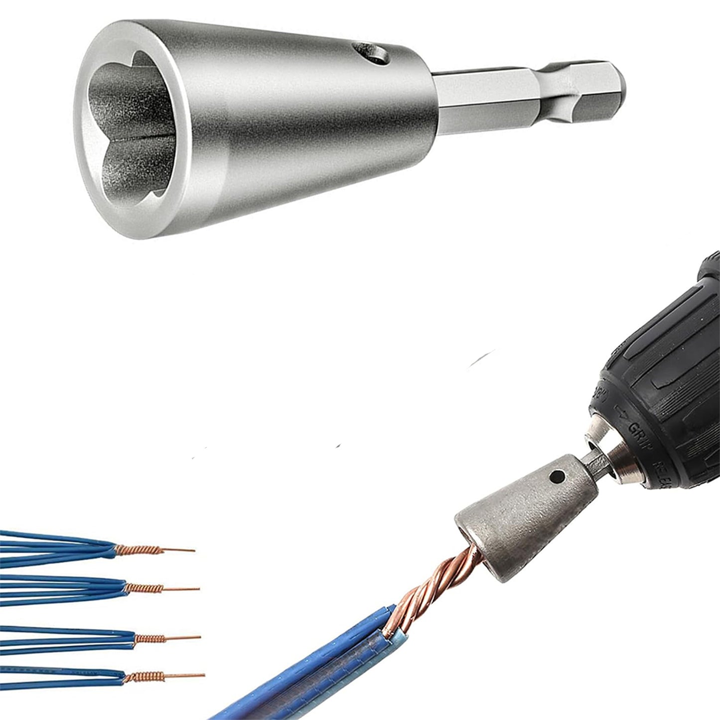 Wire Twisting Nut Tool for Electric Drill