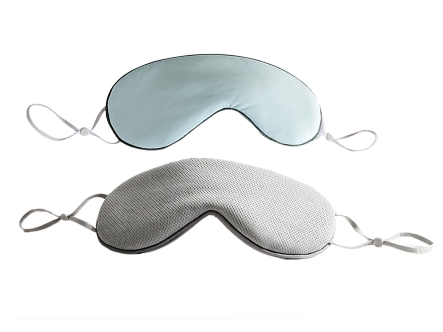 2 PCS Sleeping Masks Warm Cool Double Side Use Blindfold Sleep Eye Cover