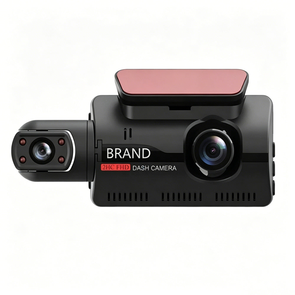 3 Inch Dash Cam Dual Lens Front and Rear for Vehicle Video Recorder Camera