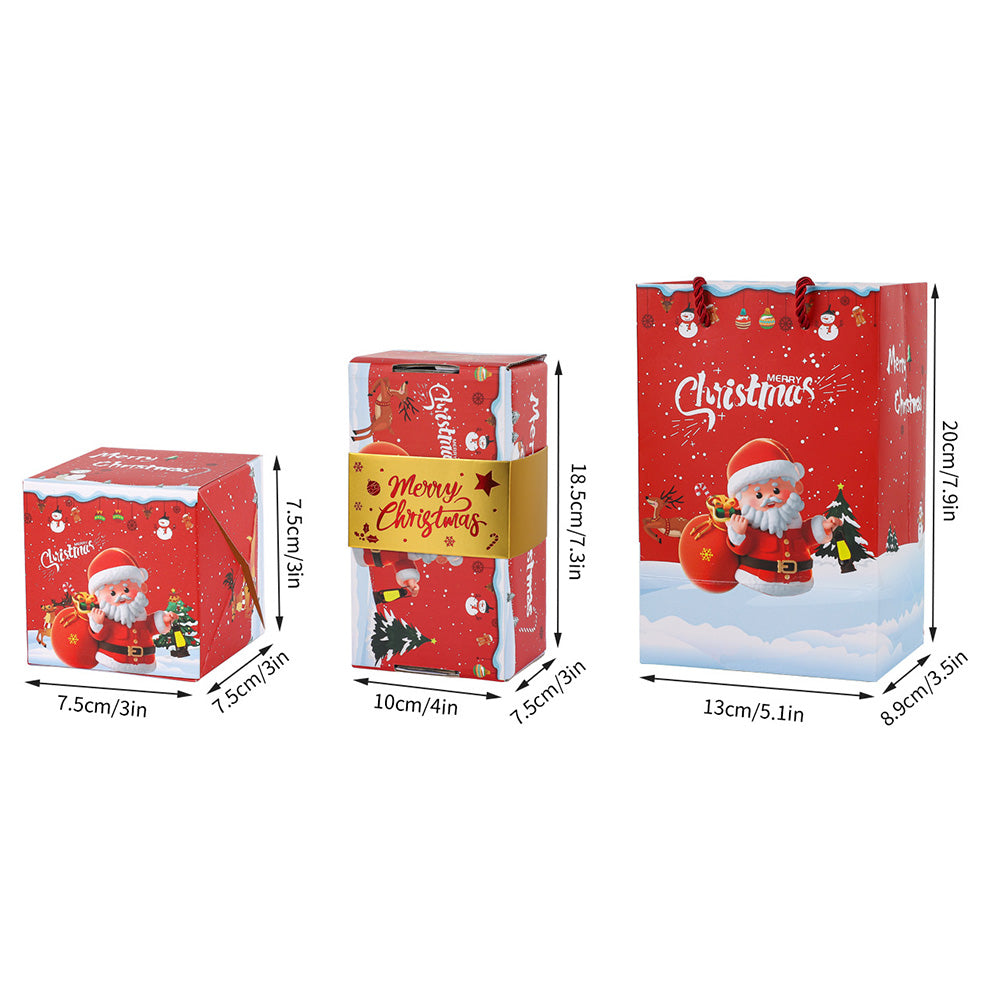 Christmas Folding Surprise Gift Box with 10 Jumping Surprise Bounce Boxes
