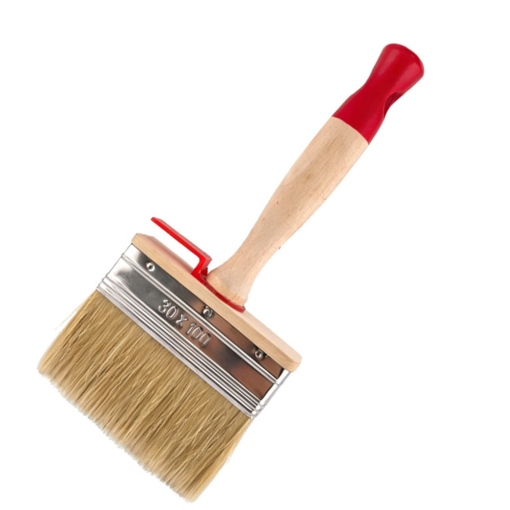 Thickened Square Paint Brush 3 cm PET Bristle for Wall Fence Door