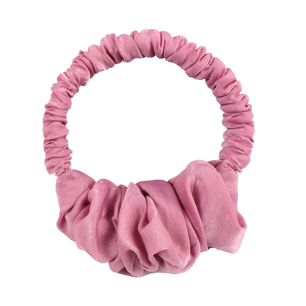 Voluminous Waves Heatless Curling Scrunchie Fashionable Item for Various Hair Type