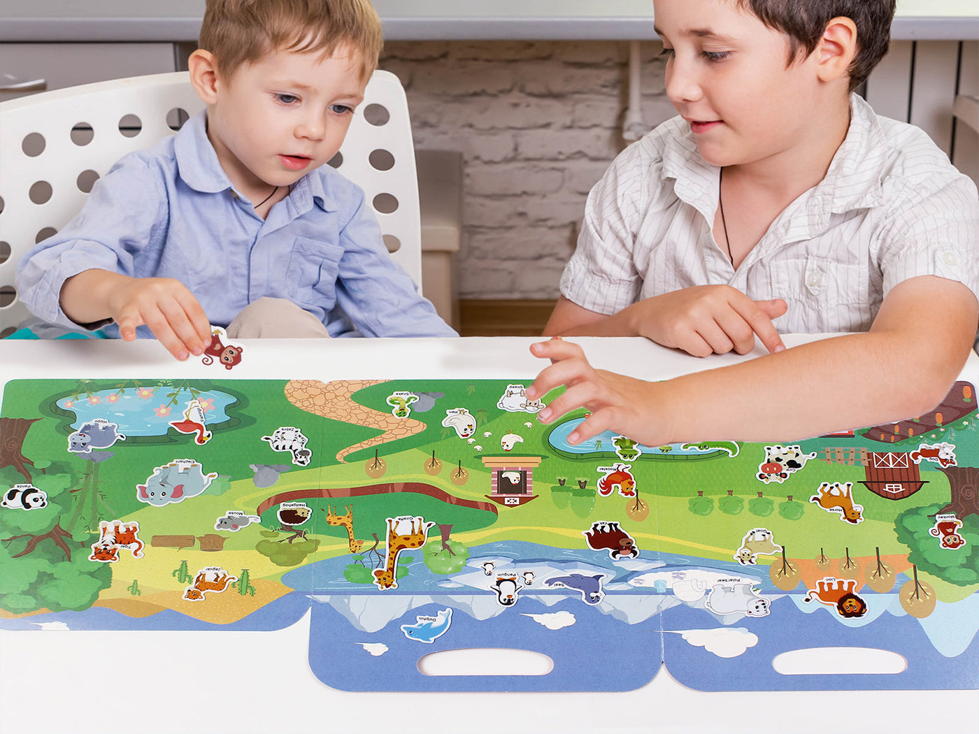 Reusable Jelly Sticker Books for Toddlers