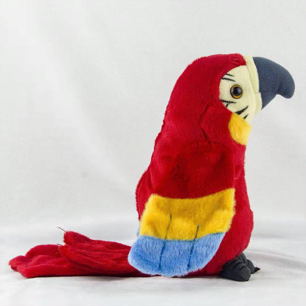Sound Repeating Parrot Plush Sensory Interactive Toy