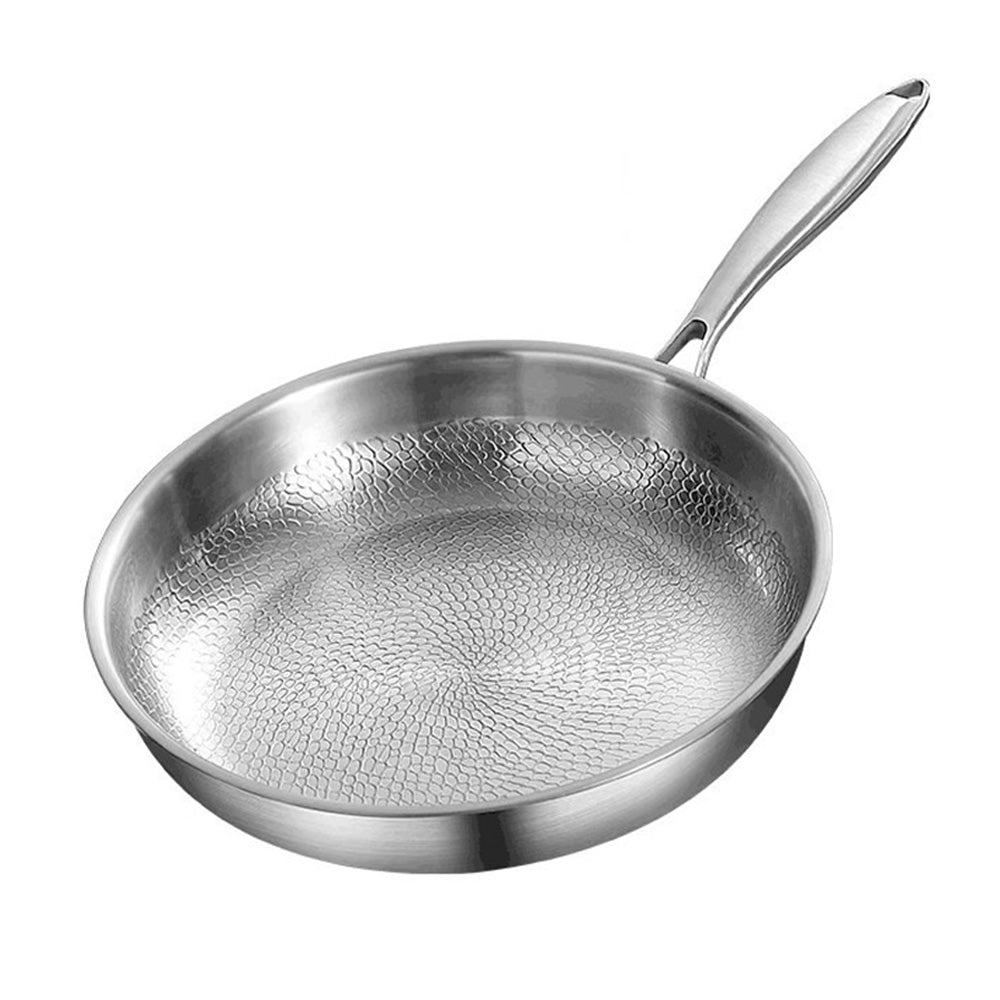 Stainless Steel Frying Pan Nonstick PFAS Free Oven Safe 1000F All Stoves
