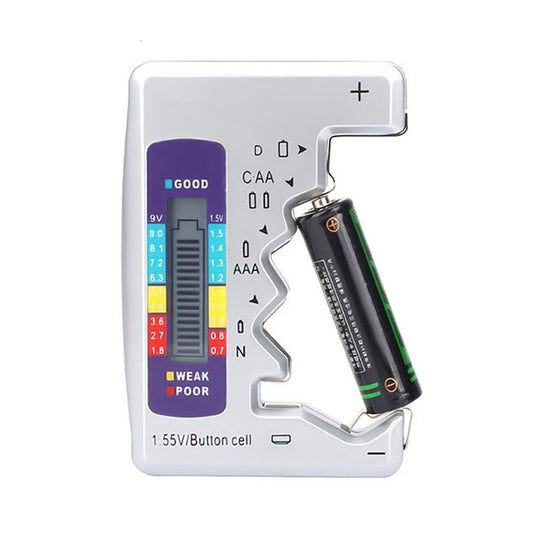 Universal LCD Digital Battery Tester Battery Checker