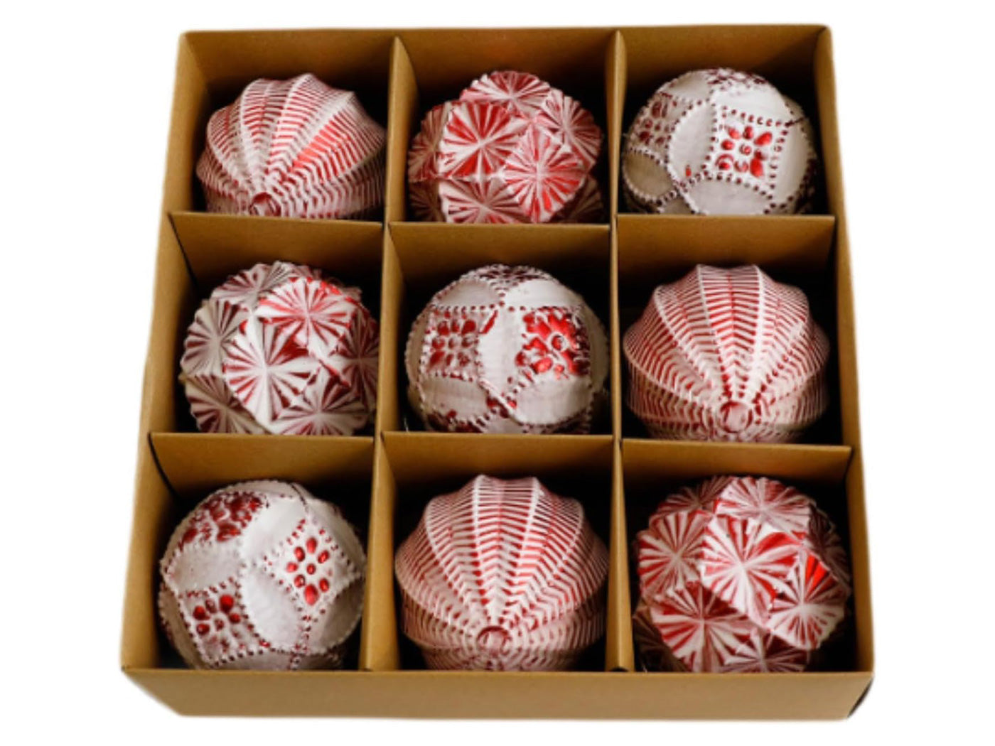 9pcs Christmas Ball Ornaments for Xmas Tree Hanging Ball Ornament Decorations