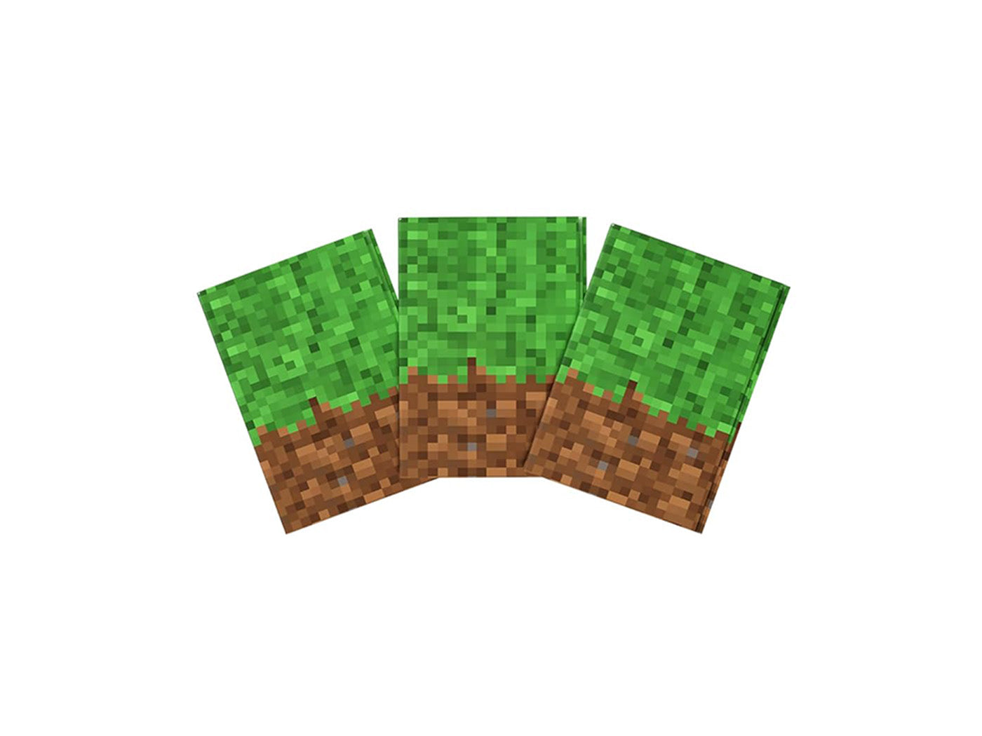 3 X Minecraft Inspired Table Cover Gamer Party Supplies Tablecloths