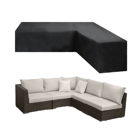 Waterproof L-Shape Outdoor Furniture Cover Waterproof Outdoor Sectional Cover
