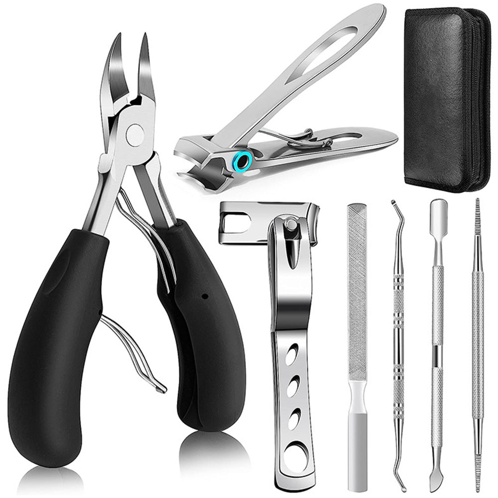 7Pcs Pedicure Tools Set with Eagle Beak Pliers for Thick Nails