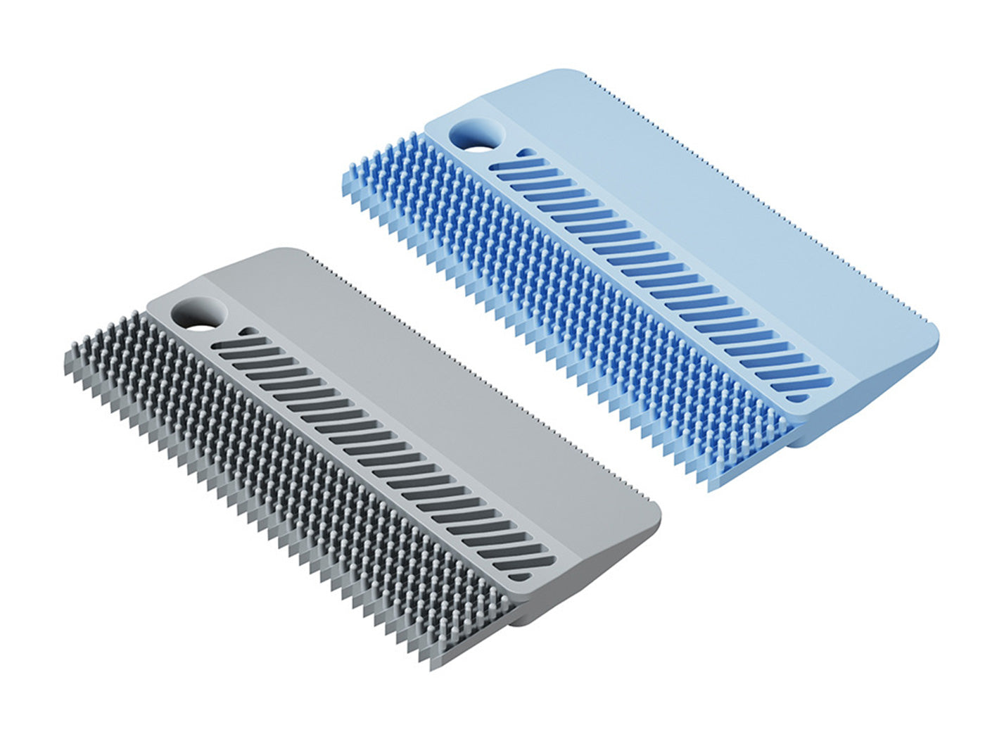 2 X 2-in-1 Pet Hair Removal Tool Dog Cat Shedding Brush Couch Carpet Hair Remover