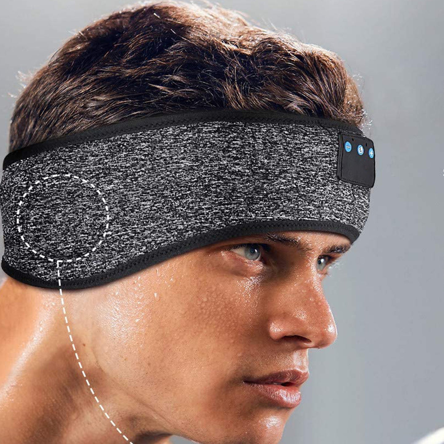 Wireless Sleep Headphones 5.2 Bluetooth Headband for Sleeping Sports