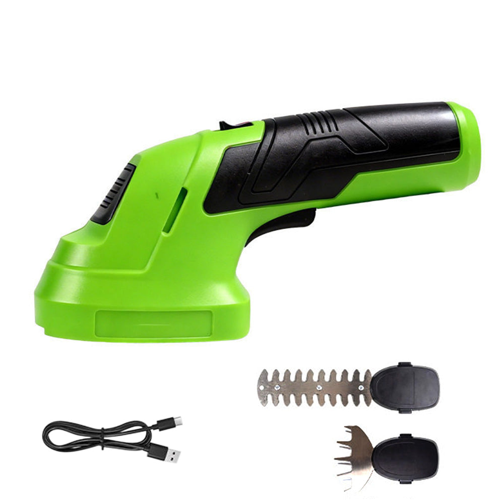 2 in 1 Green Cordless Garden Trimmer