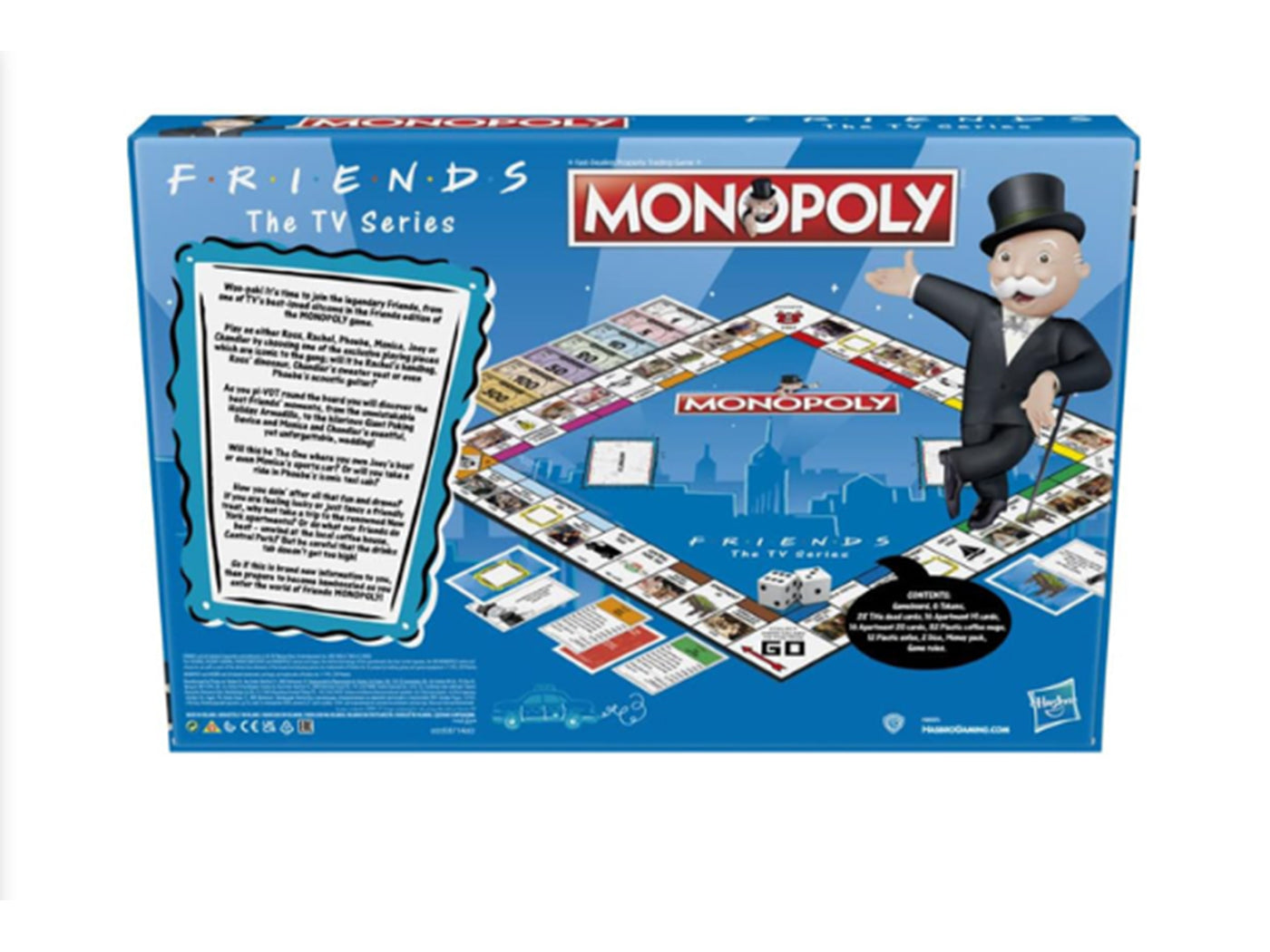 The TV Series Edition Friends Inspired Monopoly Board Game Set