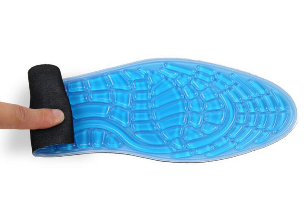 4 Pairs Gel Shoe Insoles Shock Absorbing Cushion Inserts for Men and Women