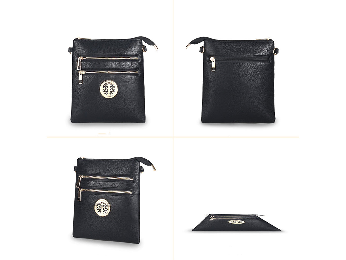 Women's Detachable Crossbody Messenger Bag