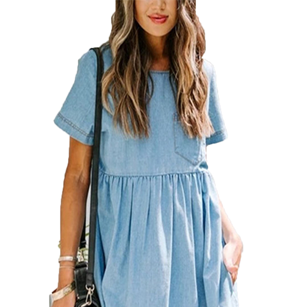 Denim Mini Dress