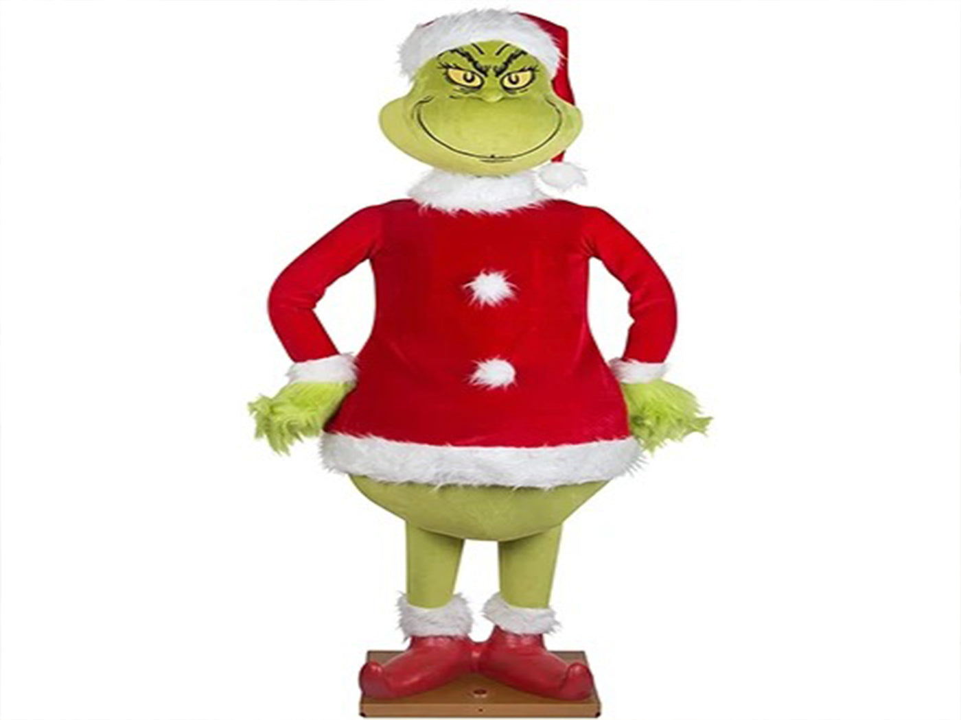 Grinch Inspired Christmas Ornament Home Decoration Plush Toy