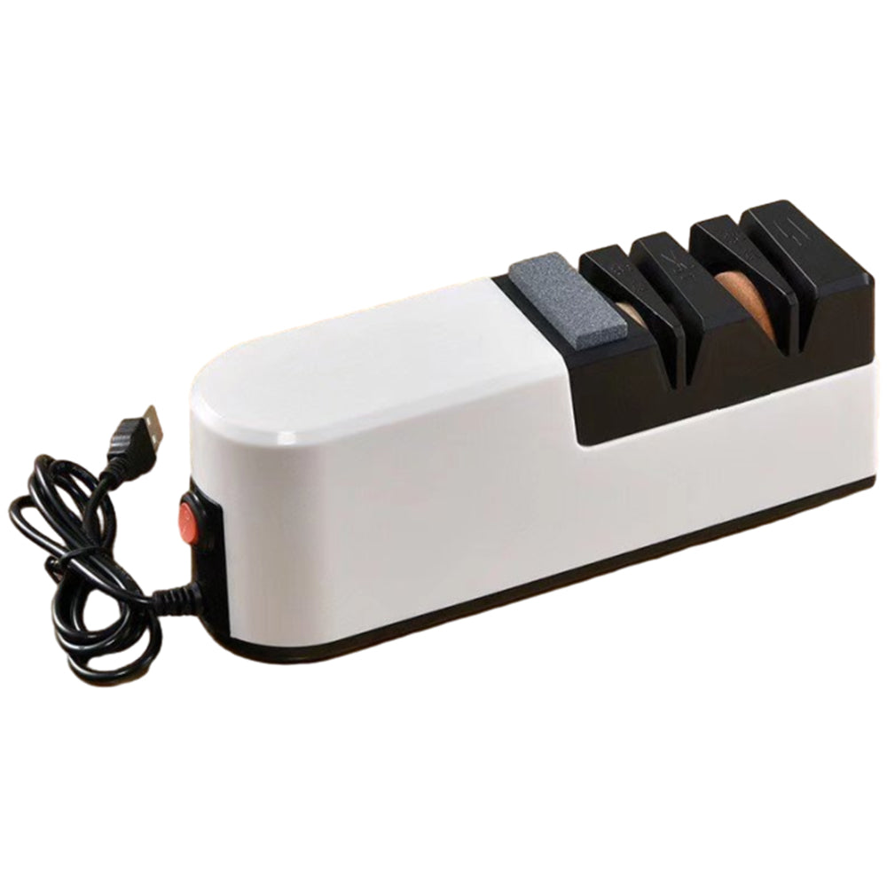 USB Charging Electric Knife Sharpener Professional 4 Stage Chef Knife Sharpening Tool