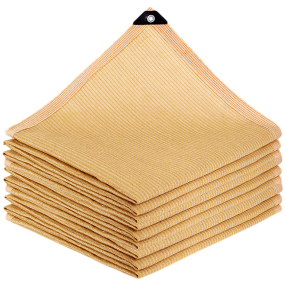 Outdoor Sun Shade Cloth Heat Resistant HDPE Sun Shade With Grommets