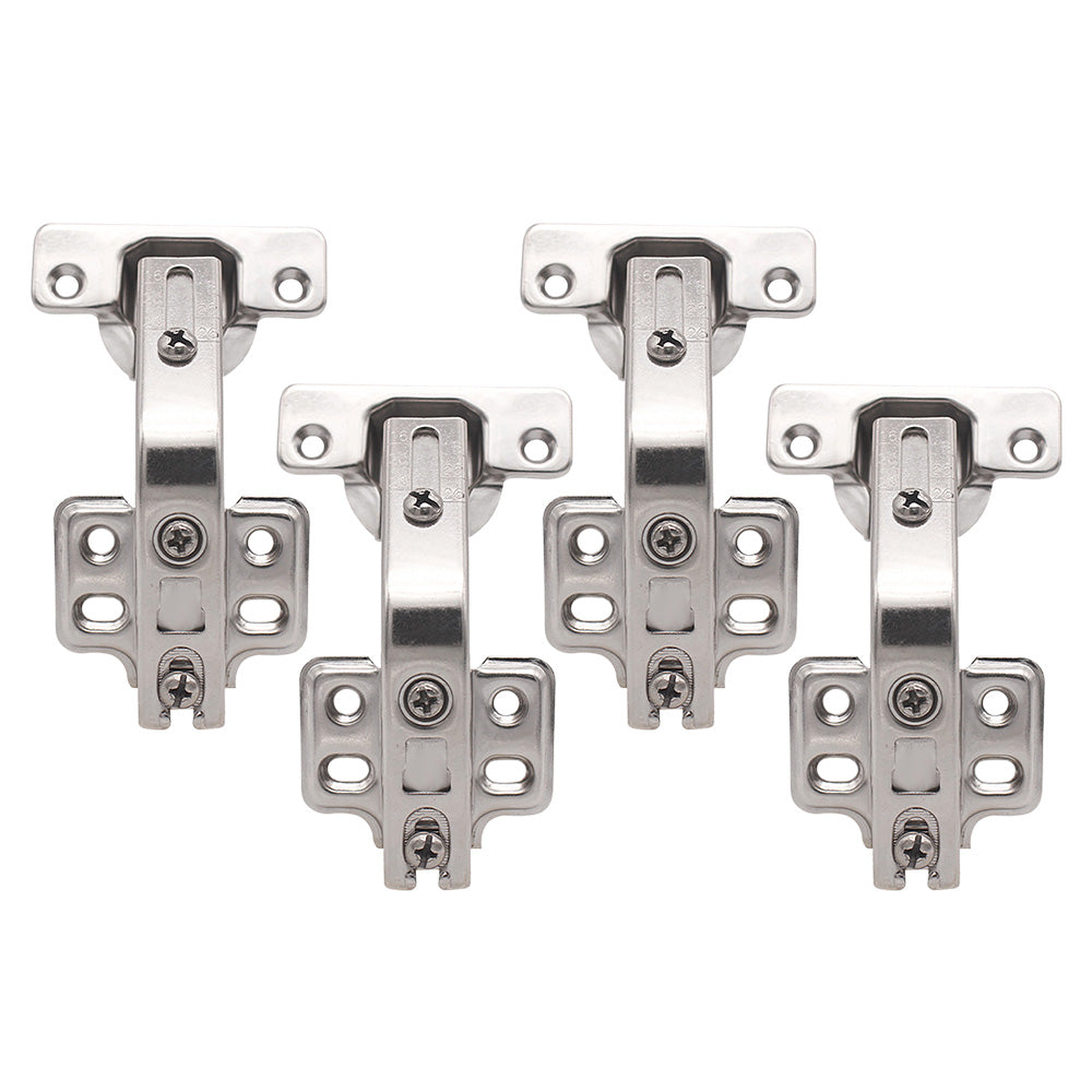 4 Pack 135 Degree Cold Rolled Steel Corner Cabinet Hinges