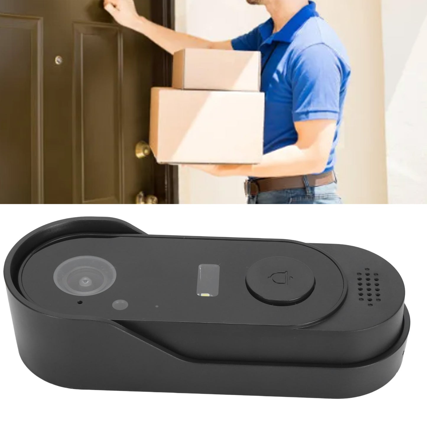 Wireless Night Vision Video Doorbell Camera
