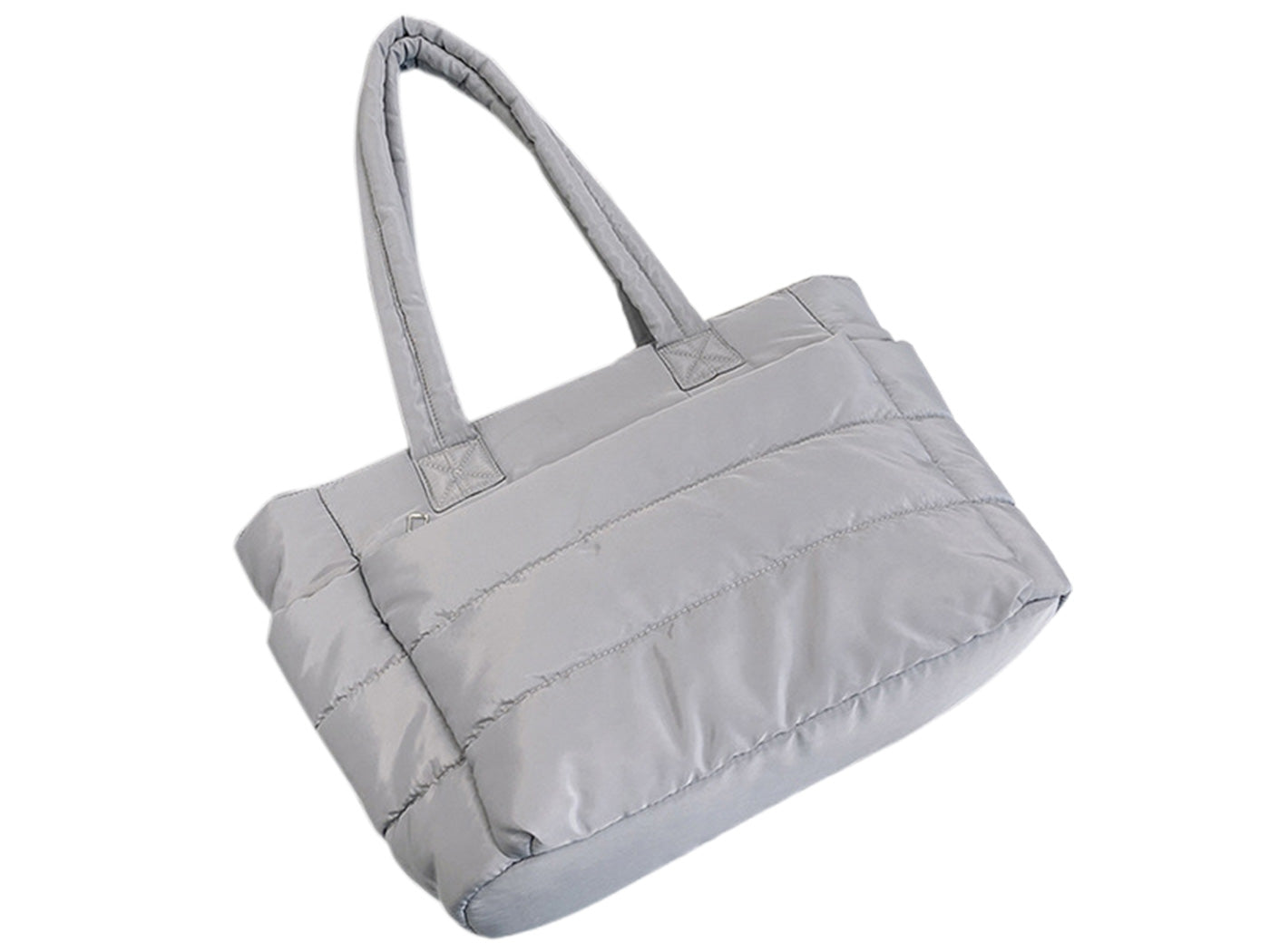 Women Quilted Tote Bag Shoulder Bag Lunch Bag