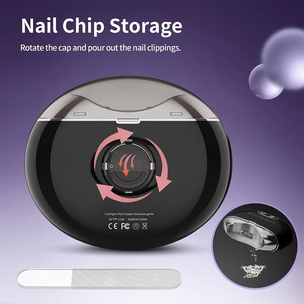 USB Rechargeable Nail Clippers for Manicure Home Use