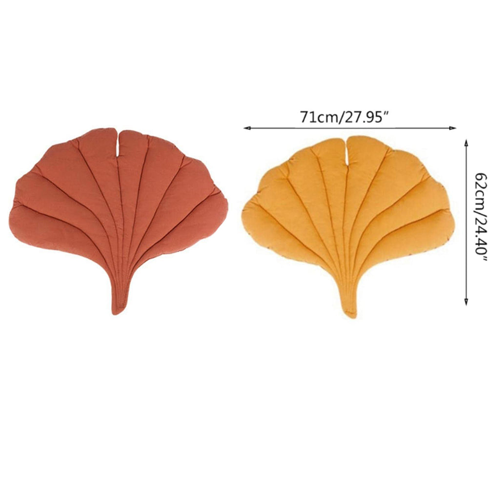 Double-Sided Leaf Shape Pet Bed Mat