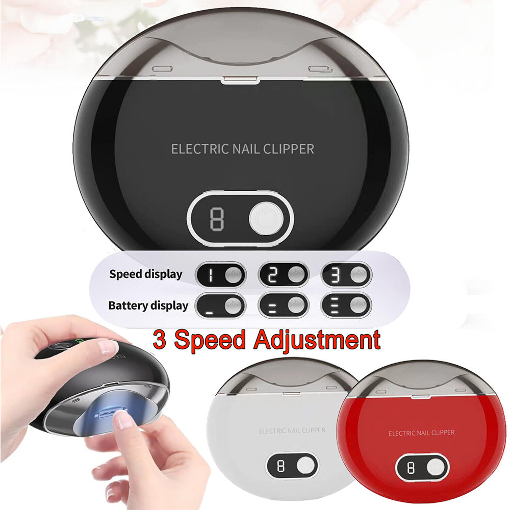 USB Rechargeable Nail Clippers for Manicure Home Use