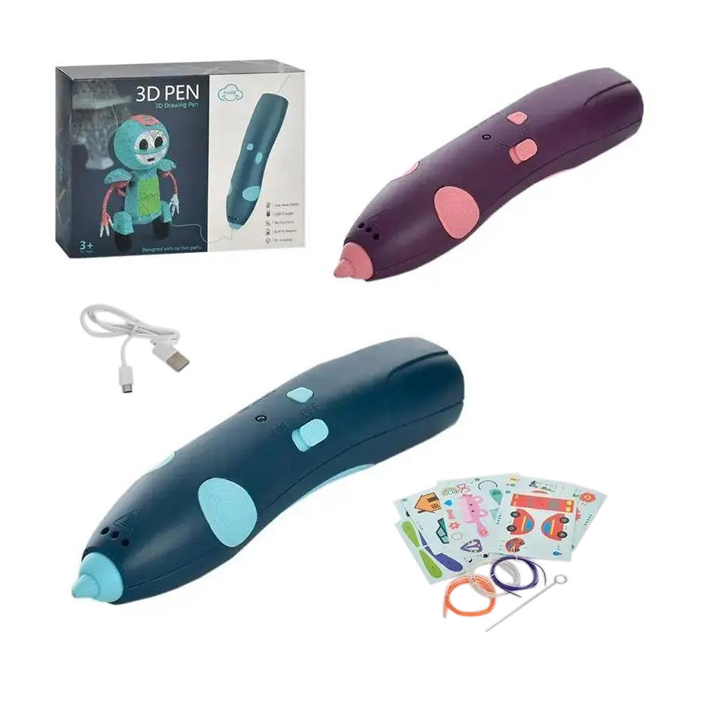 3D Printing Pen Set Doodle Printer Drawing for Kids