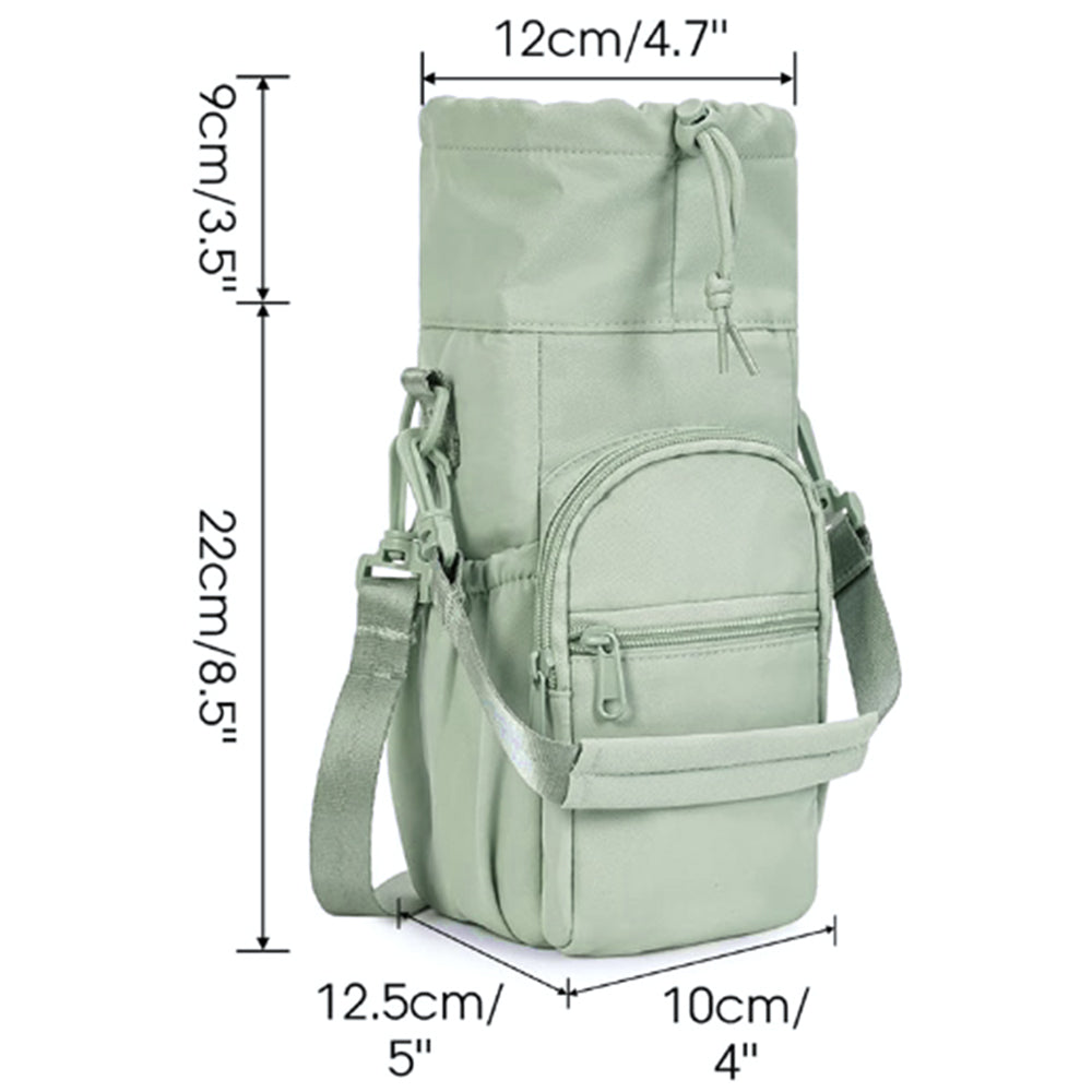 Water Bottle Sleeve with Adjustable Strap for 40oz Tumbler Cup Water Bottle