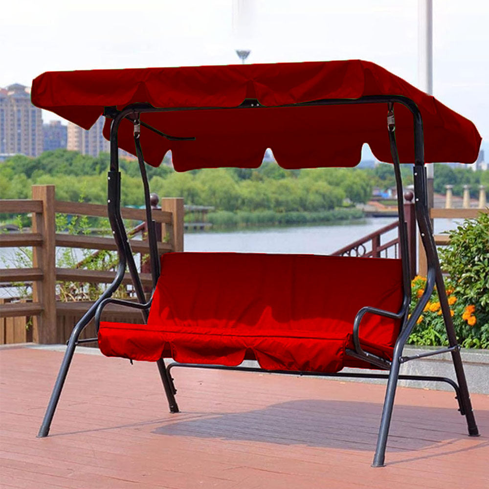 Waterproof Swing Canopy Replacement Swing Seat Sun Shade Cover with Seat Cover