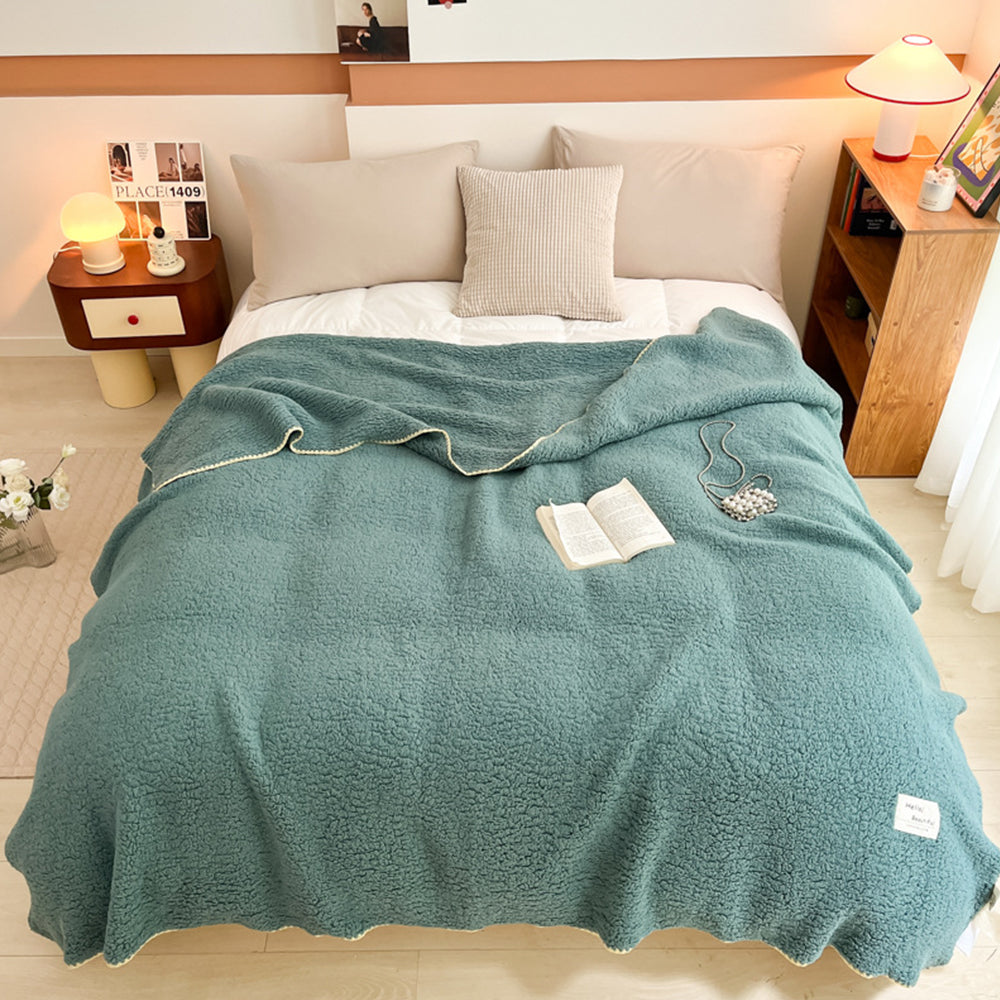 Winter Warm Sherpa Blanket