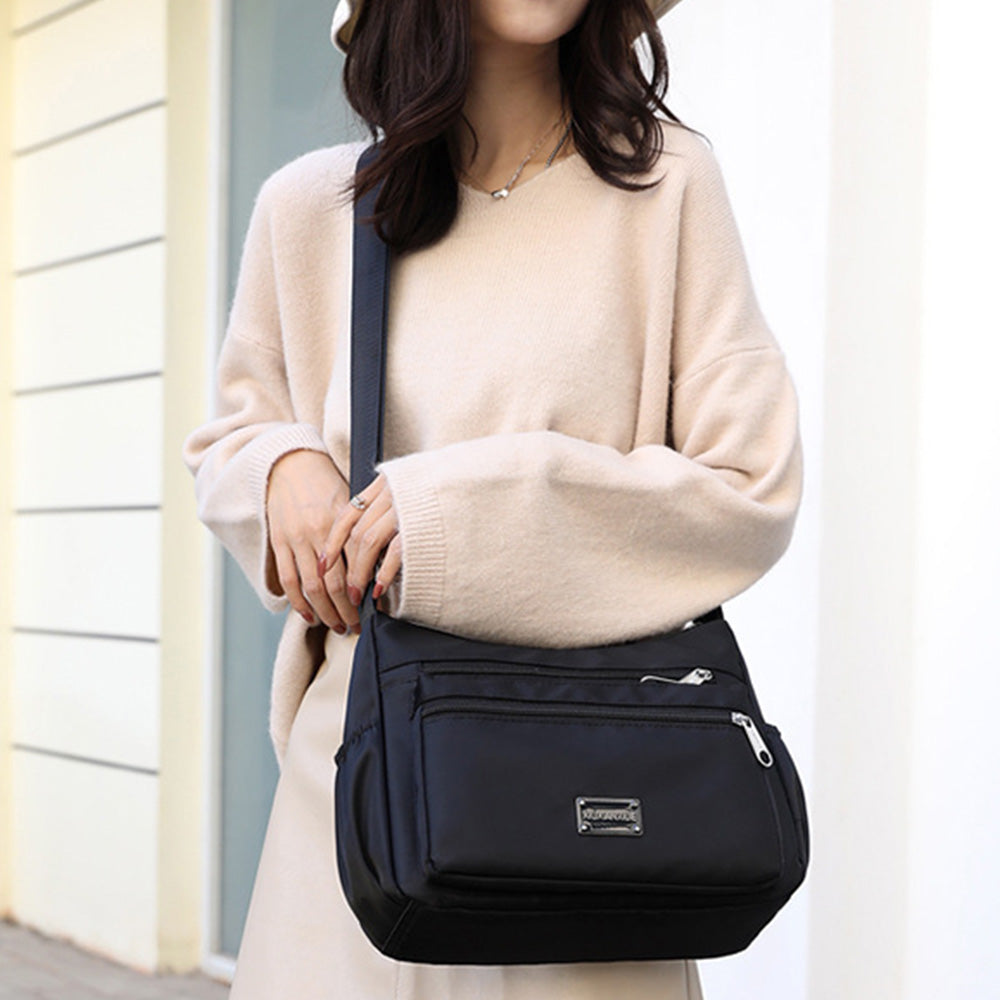 Women Shoulder Handbag Roomy Multiple Pockets Bag Ladies Crossbody Purse