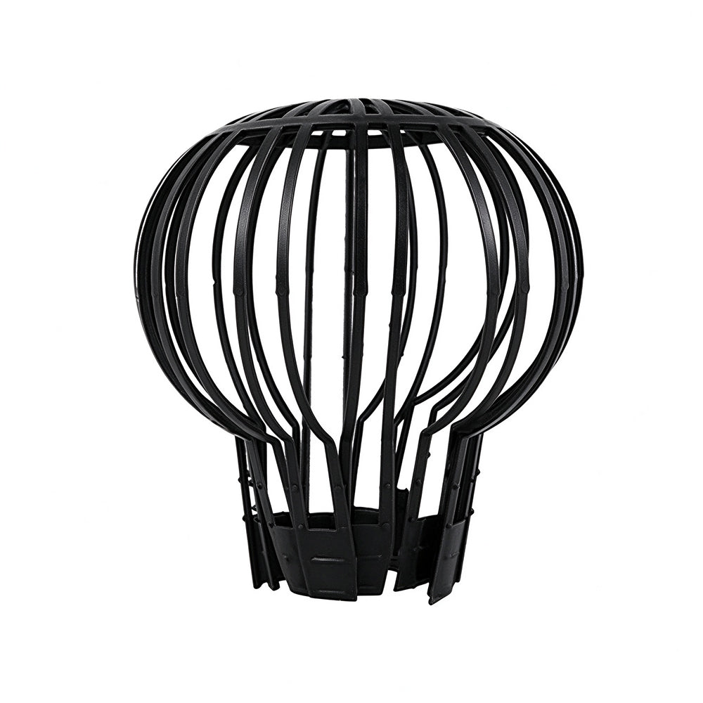 4 Pack Thick Round Mesh Gutter Downspout Guards for Leaves and Debris