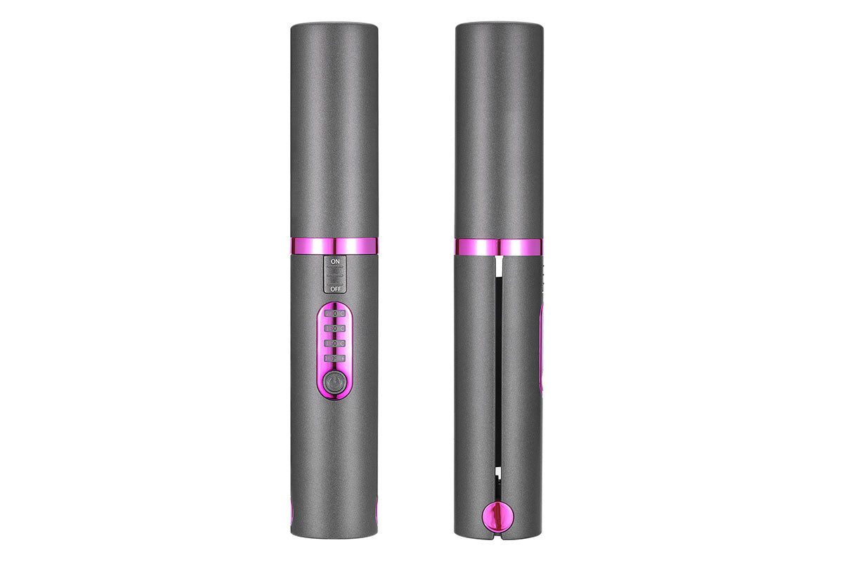 Cordless Hair Straightener and Curler 2 in 1 Mini Ceramic Flat Iron for Travel
