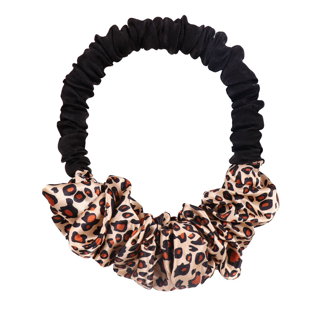 Voluminous Waves Heatless Curling Scrunchie Fashionable Item for Various Hair Type