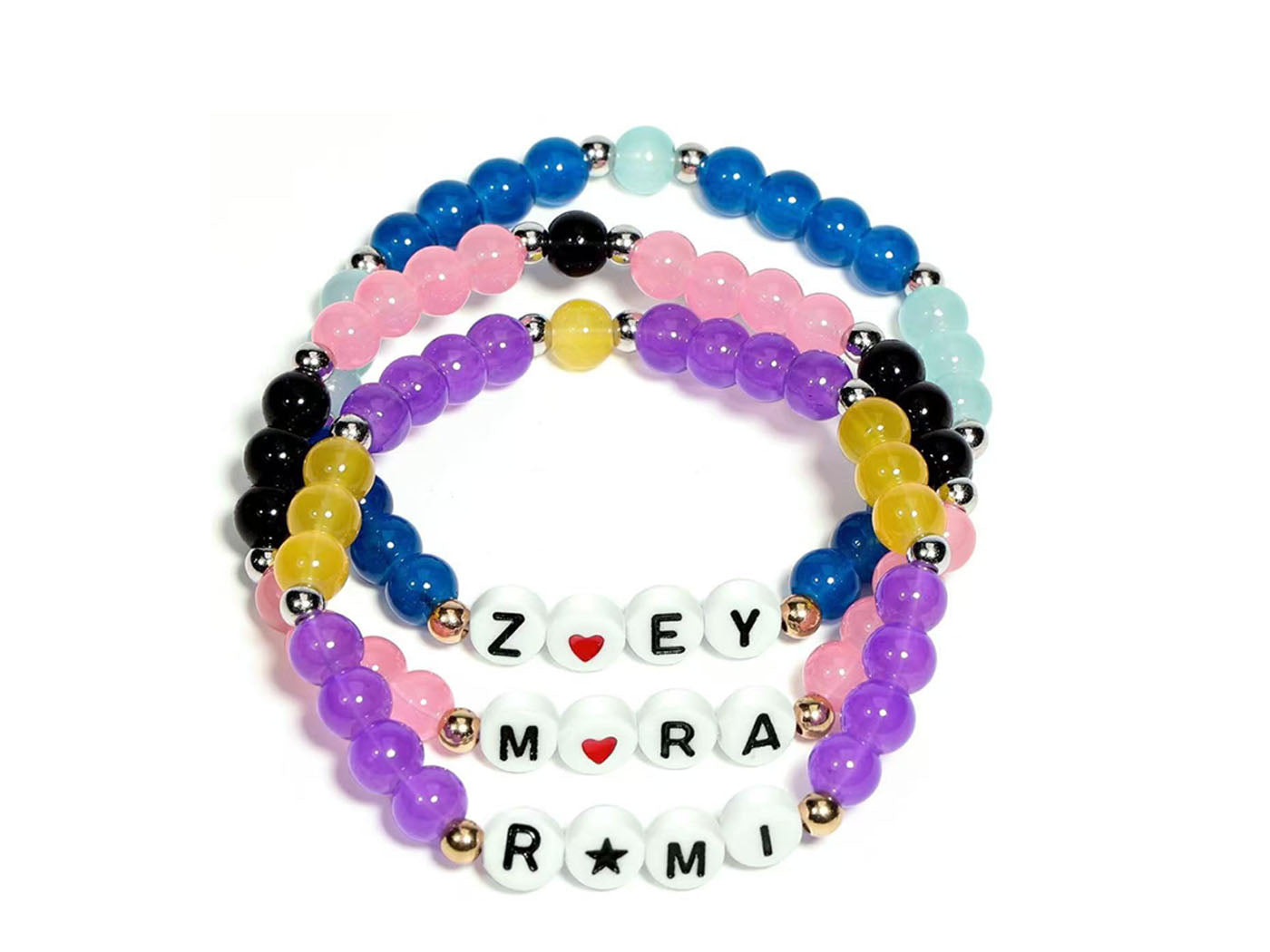 K-Pop Inspired Merch Bracelets Set Costume Accessories Friendship Jewelry