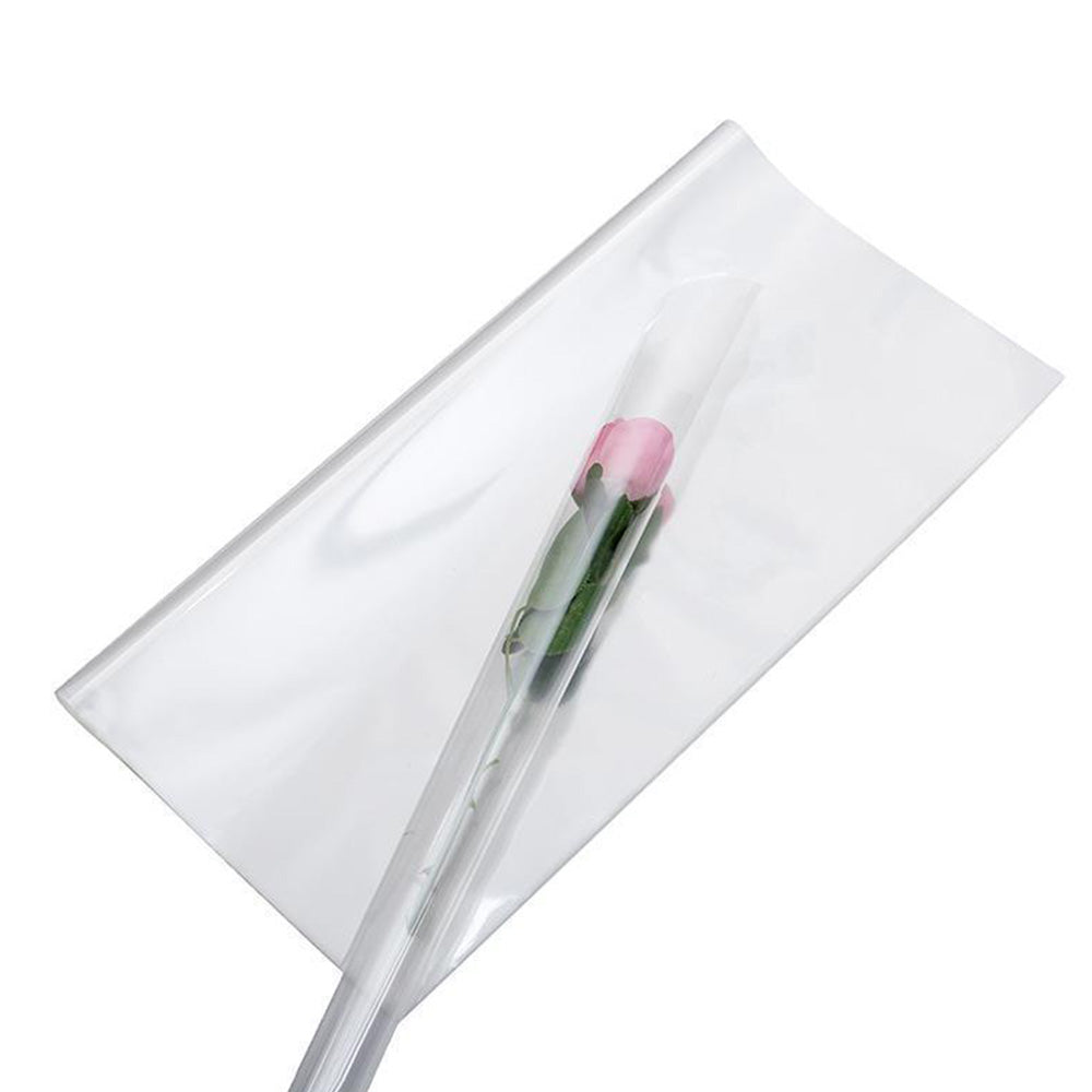Clear Waterproof OPP Flower Bouquet Wrapping Paper Rolls